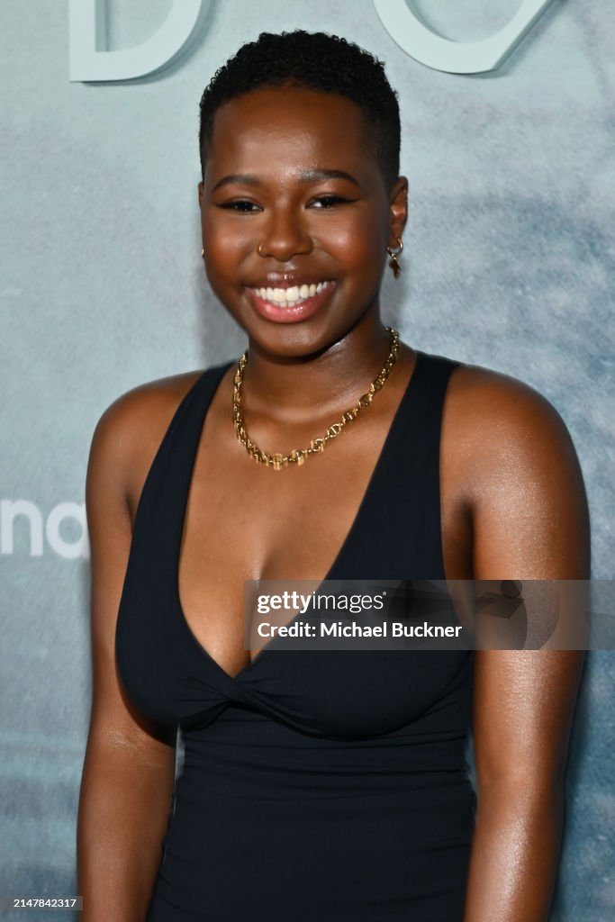 Aiyana Goodfellow at the premiere of Hulu's "Under The Bridge" held