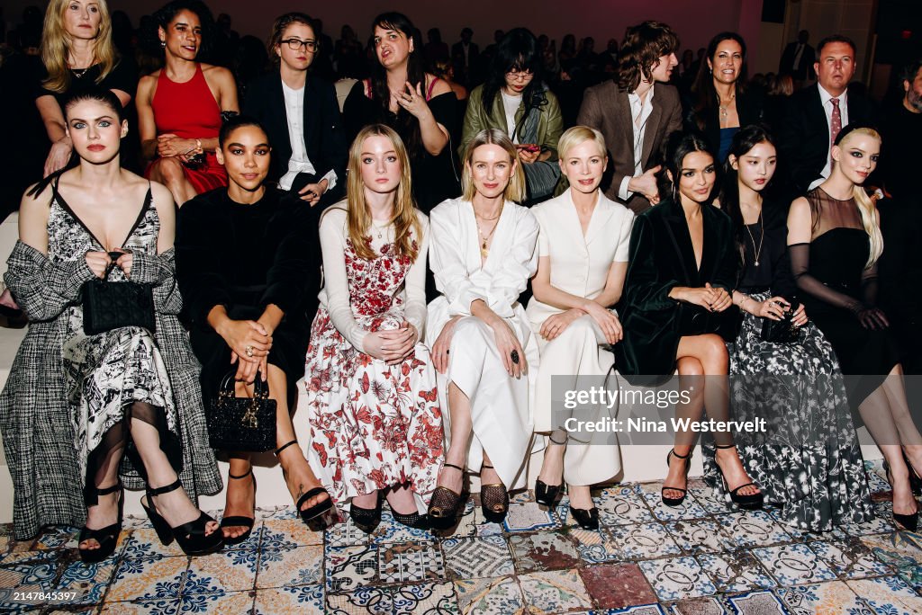 Dior Pre-Fall 2024 Show - Front Row