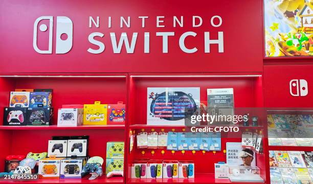Console Store 1,608 Nintendo Switch Photos & High Res Pictures - Getty Images