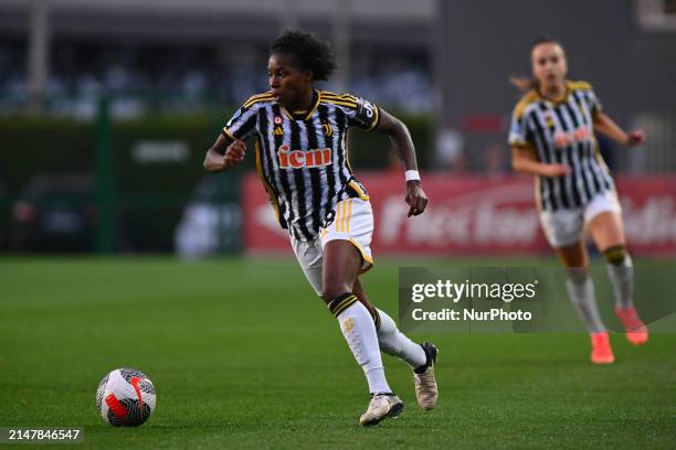 Lineth Beerensteyn of Juventus F.C. Is playing on Day 22 of the Women's Serie A Playoffs between A.S. Roma Women and Juventus F.C. At the Tre Fontane...