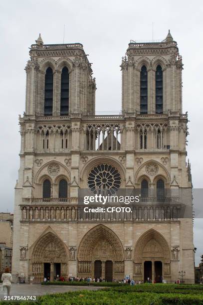 Cathédrale Notre Dame de Paris, France, August 20, 2007.