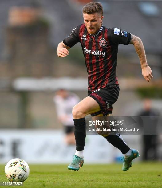 Dublin , Ireland - 15 April 2024; Adam McDonnell of Bohemians during the SSE Airtricity Men's Premier Division match between Bohemians and Dundalk at...