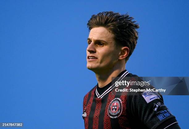 Dublin , Ireland - 15 April 2024; Paddy Kirk of Bohemians during the SSE Airtricity Men's Premier Division match between Bohemians and Dundalk at...