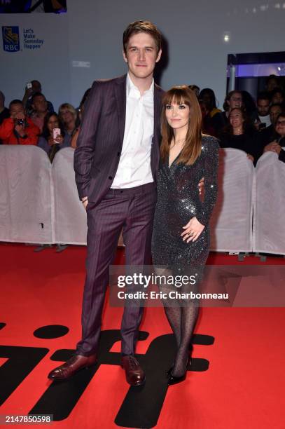 Bo Burnham, Lorene Scafaria, Director/Writer/Co-Producer, seen at STXfilms HUSTLERS Gala Premiere, Arrivals, 2019 Toronto International Film...