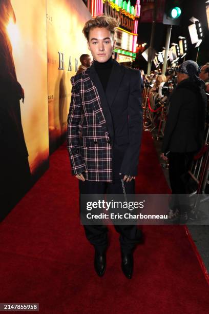 Mitchell Hoog seen at Focus Features LA Premiere of 'Harriet', Arrivals, The Orpheum Theatre, Los Angeles, CA, USA - 29 Oct 2019