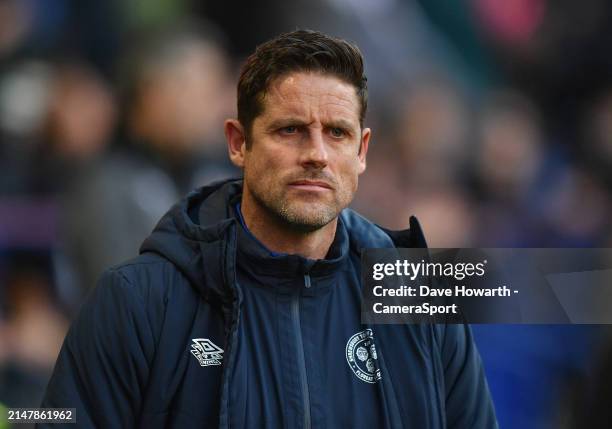 Shrewsbury Town's Assistant Manager Chris Doig during the Sky Bet League One match between Bolton Wanderers and Shrewsbury Town at University of...