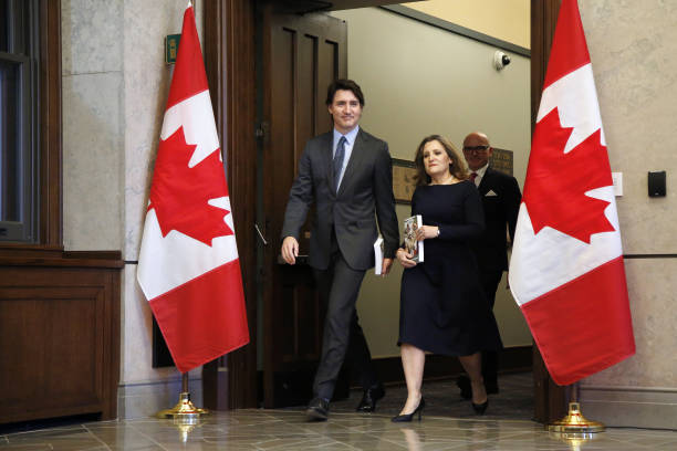 CAN: Canadian Finance Minister Chrystia Freeland Presents Federal Budget