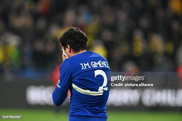 April 2024, North Rhine-Westphalia, Dortmund: Soccer: Champions League, Borussia Dortmund - Atlético Madrid, knockout round, quarter-finals, second...