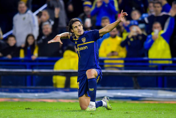 Edinson Cavani sería titular en Boca Juniors.