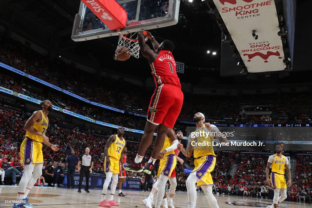 2024 SoFi Play-In Tournament - Los Angeles Lakers v New Orleans Pelicans