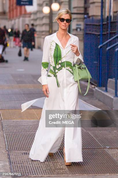 Nicky Hilton is seen out and about on April 16, 2024 in New York, New York.