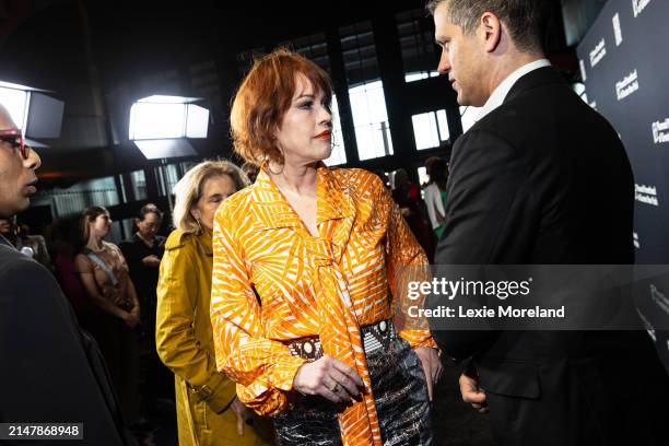 Molly Ringwald at Planned Parenthood Gala held at Cipriani South Street on April 16, 2024 in New York, New York.