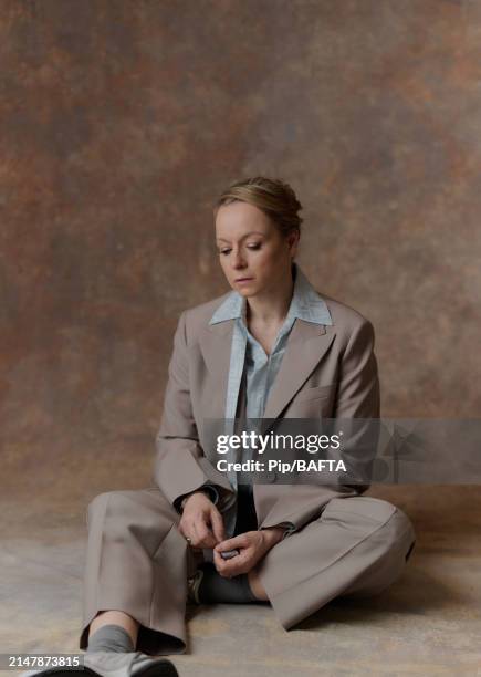 Actor Samantha Morton is photographed for BAFTA on February 17, 2024 in London, England.