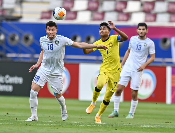 QAT: Uzbekistan V Malaysia - Group A Match AFC U23 Asian Cup