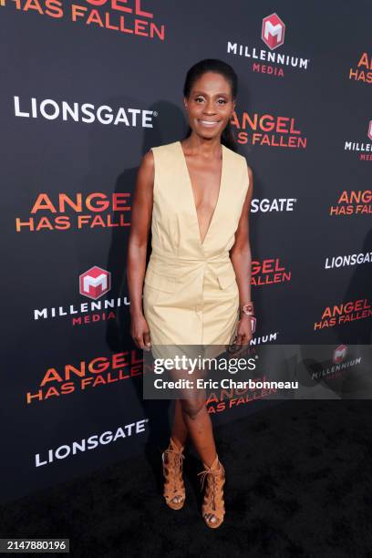 Adina Porter seen at The World Premiere of Lionsgate's ANGEL HAS FALLEN at Regency Village Theatre, Los Angeles, CA, USA - 20 August 2019