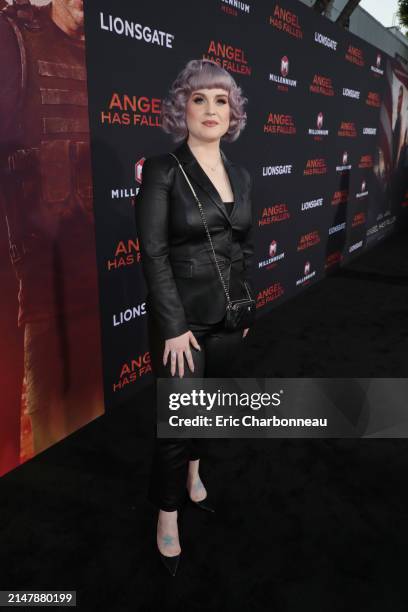 Kelly Osbourne seen at The World Premiere of Lionsgate's ANGEL HAS FALLEN at Regency Village Theatre, Los Angeles, CA, USA - 20 August 2019