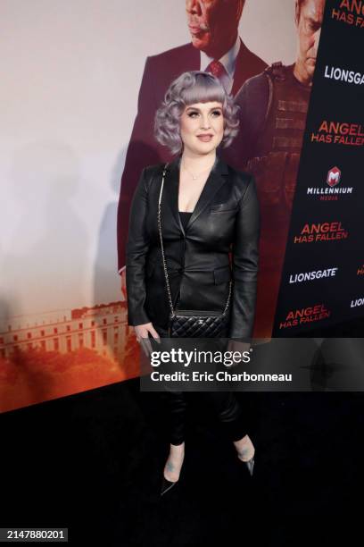 Kelly Osbourne seen at The World Premiere of Lionsgate's ANGEL HAS FALLEN at Regency Village Theatre, Los Angeles, CA, USA - 20 August 2019