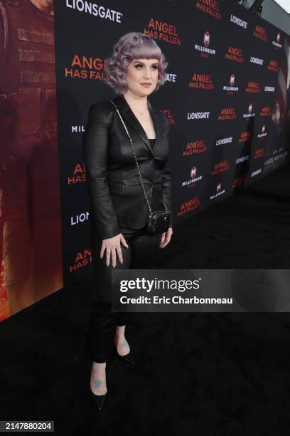 Kelly Osbourne seen at The World Premiere of Lionsgate's ANGEL HAS FALLEN at Regency Village Theatre, Los Angeles, CA, USA - 20 August 2019