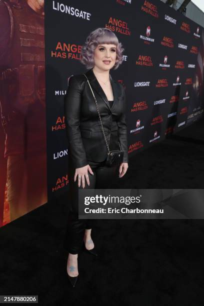 Kelly Osbourne seen at The World Premiere of Lionsgate's ANGEL HAS FALLEN at Regency Village Theatre, Los Angeles, CA, USA - 20 August 2019