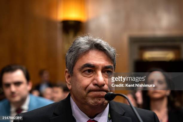 Boeing engineer Sam Salehpour arrives for a Senate Homeland Security and Governmental Affairs subcommittee on investigations hearing titled "Boeing's...