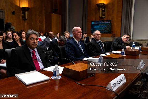 Witnesses Boeing engineer Sam Salehpour, former Boeing engineer and Executive Director, The Foundation for Aviation Safety, Ed Pierson, former FAA...