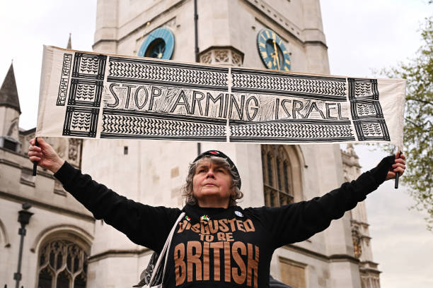 GBR: London Rally Calls For End To UK Arms Support For Israel