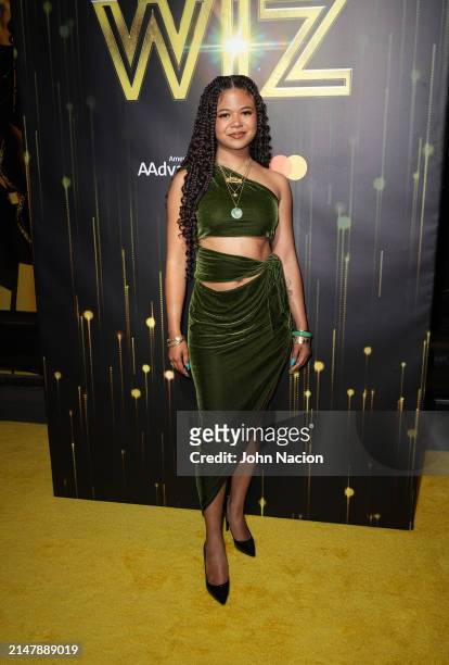 Maile Masako Brady at the opening night of "The Wiz" held at the Marquis Theatre on April 17, 2024 in New York City.