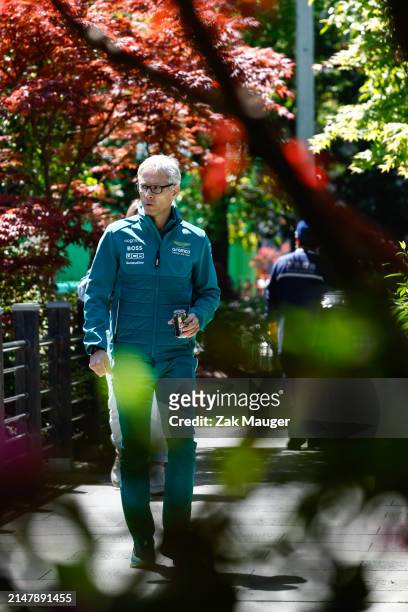 Mike Krack, Team Principal, Aston Martin F1 Team during previews ahead of the F1 Grand Prix of China at Shanghai International Circuit on April 18,...