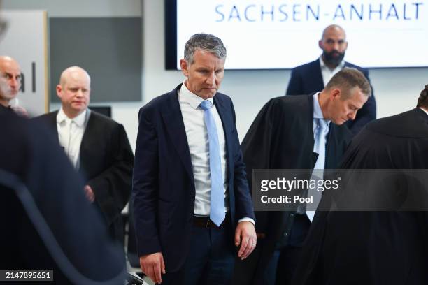Bjoern Hoecke, a former history teacher and current leader of the far-right Alternative for Germany political party in the state of Thuringia,...