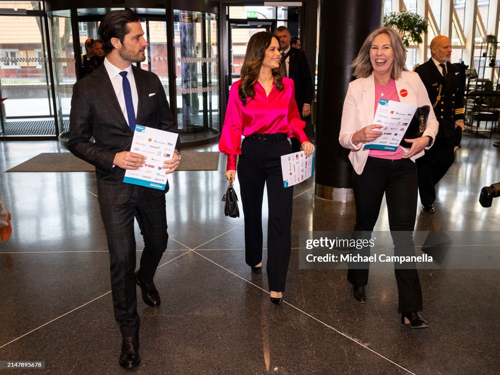 Swedish Royals Attend Neuropsychiatric Disabilities Forum 2024