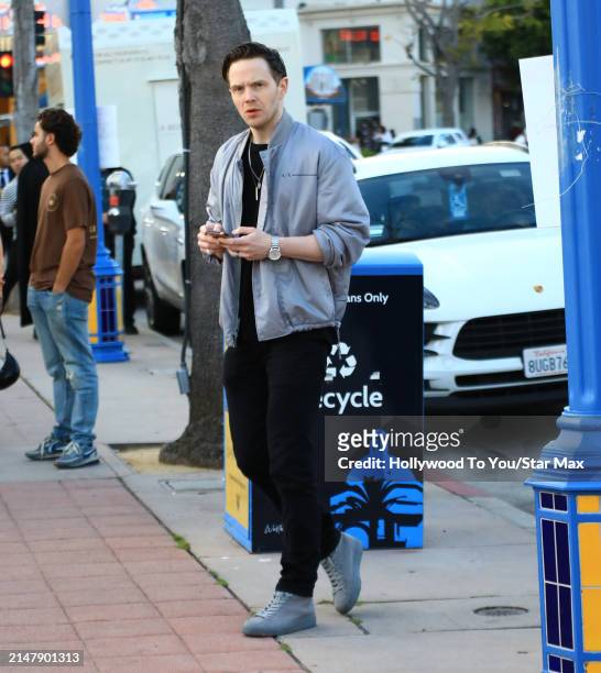 Mark O'Brien is seen on April 17, 2024 in Los Angeles, California.
