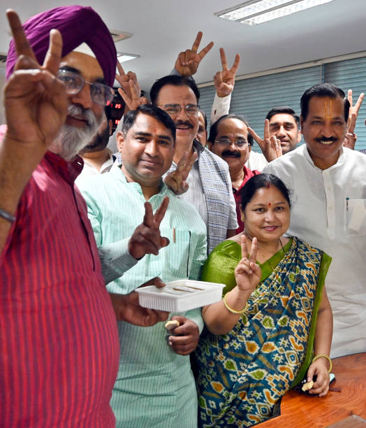 IND: BJP Delhi Mayor And Deputy Mayor Candidates Files Nomination