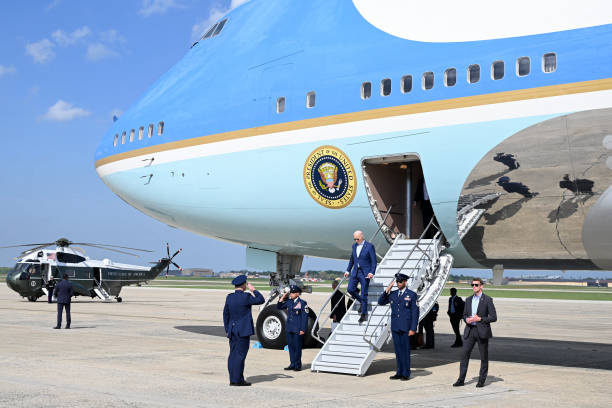 DC: President Biden Arrives Back To The White House From Philadelphia