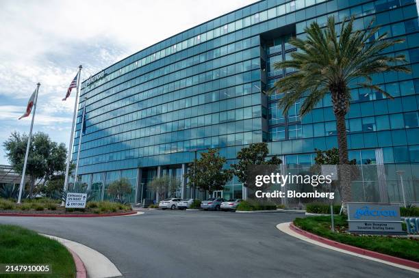 The Micron Technology offices in San Jose, California, US, on Thursday, April 18, 2024. Micron Technology Inc., the largest US maker of...