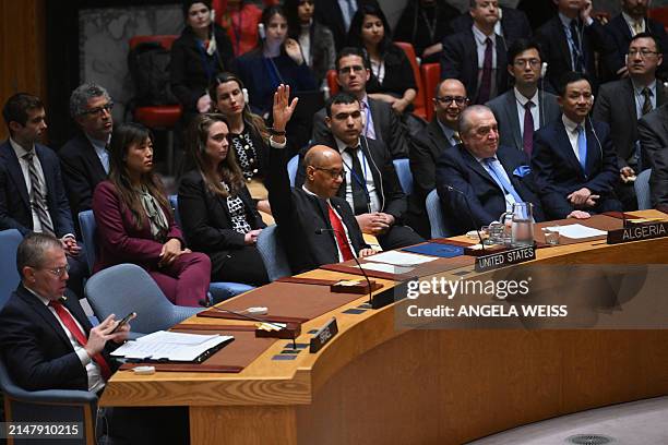UN-ISRAEL-PALESTINIAN-CONFLICT-DIPLOMACY, News Photo