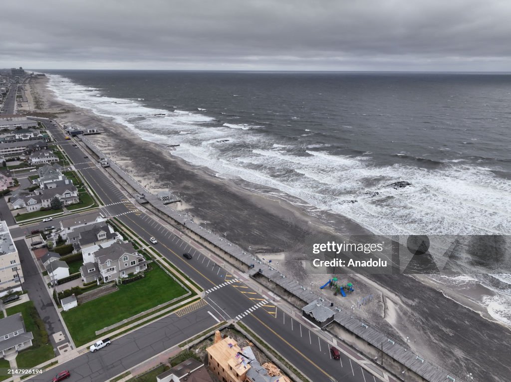 Severe storms impact New Jersey coast