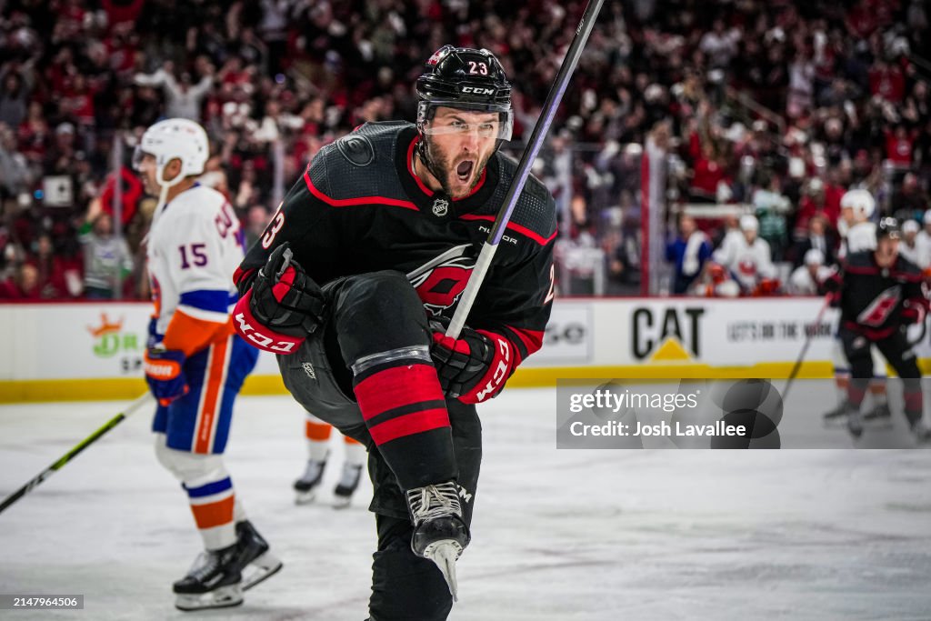New York Islanders v Carolina Hurricanes - Game One