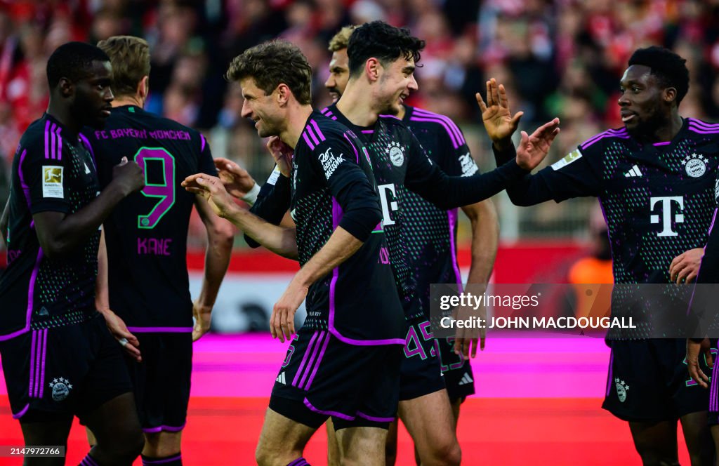 Bayern thrashes Union Berlin and secures second place in the Bundesliga