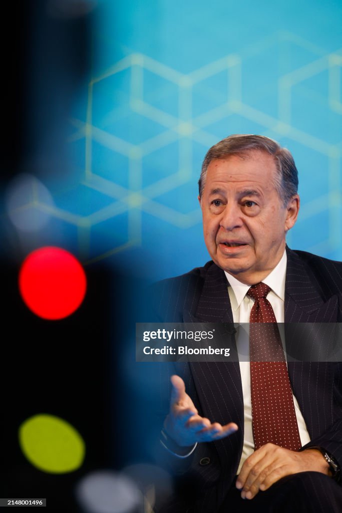 Issac Rachid Rachid Mohamed Rachid, chairman of Valentino SpA, during a Bloomberg ...