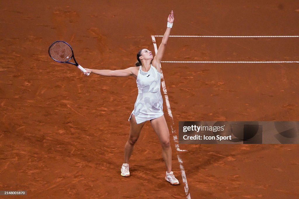 Magda of Poland during the 2024 Open de Rouen, WTA 250 Final