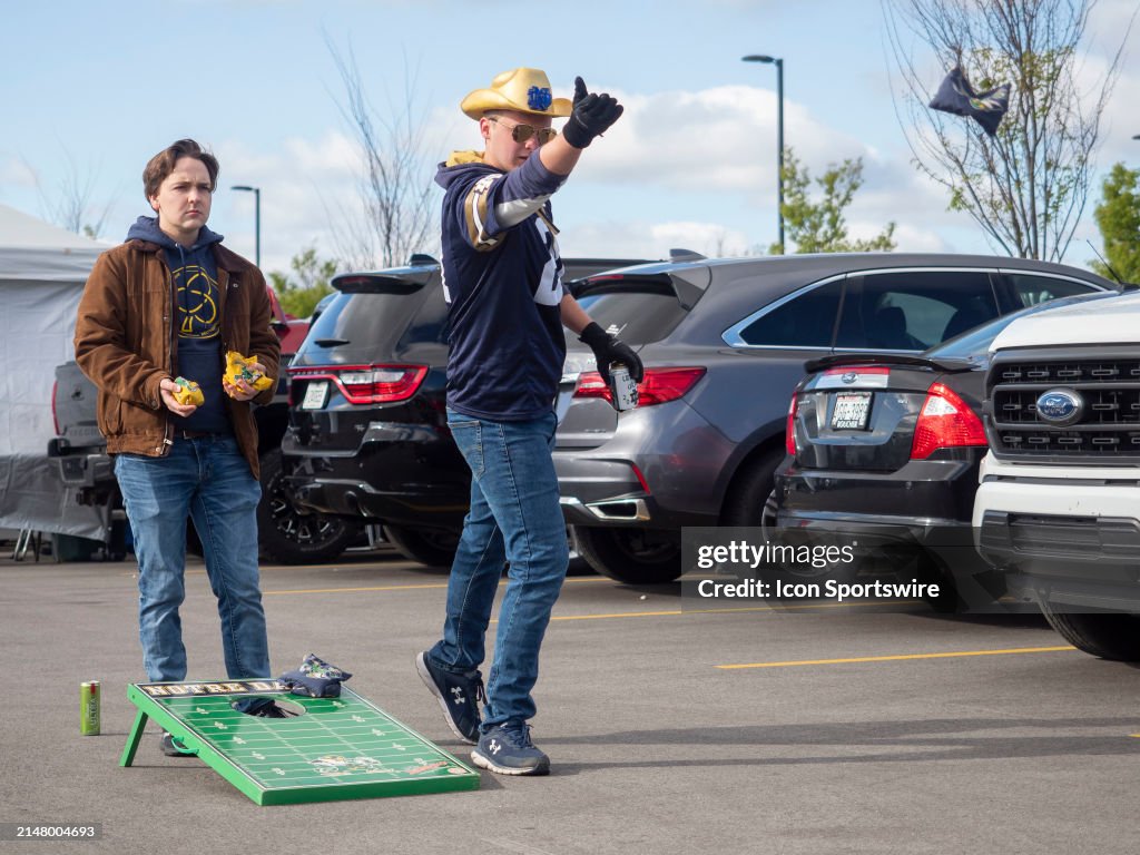 COLLEGE FOOTBALL: APR 20 Notre Dame Spring Game