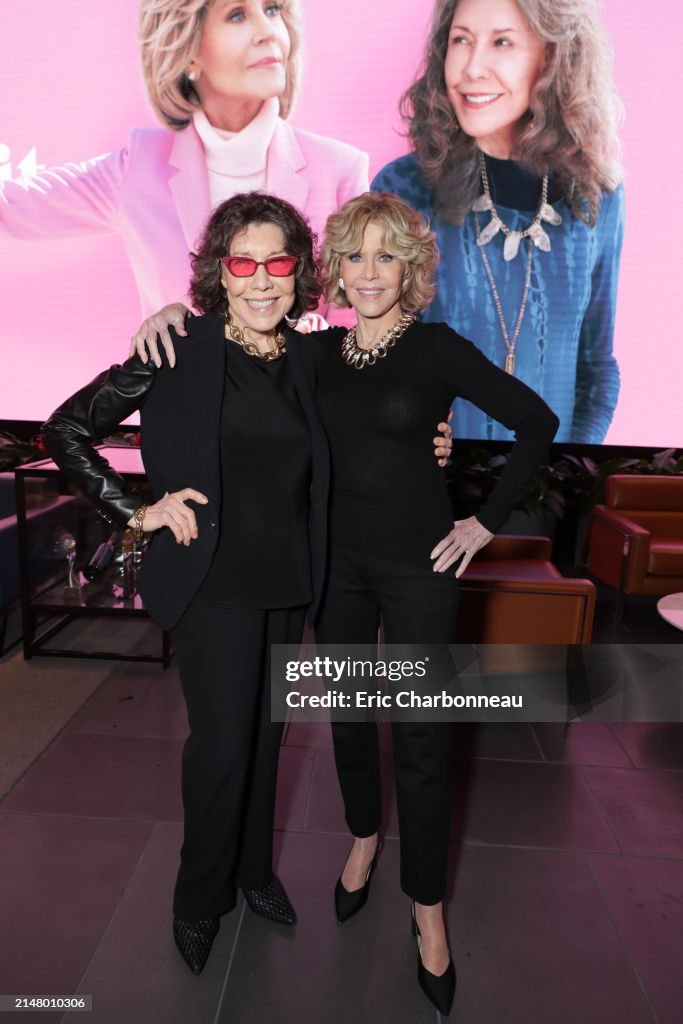 Lily Tomlin and Jane Fonda seen at Netflix Special Screening of GRACE ...
