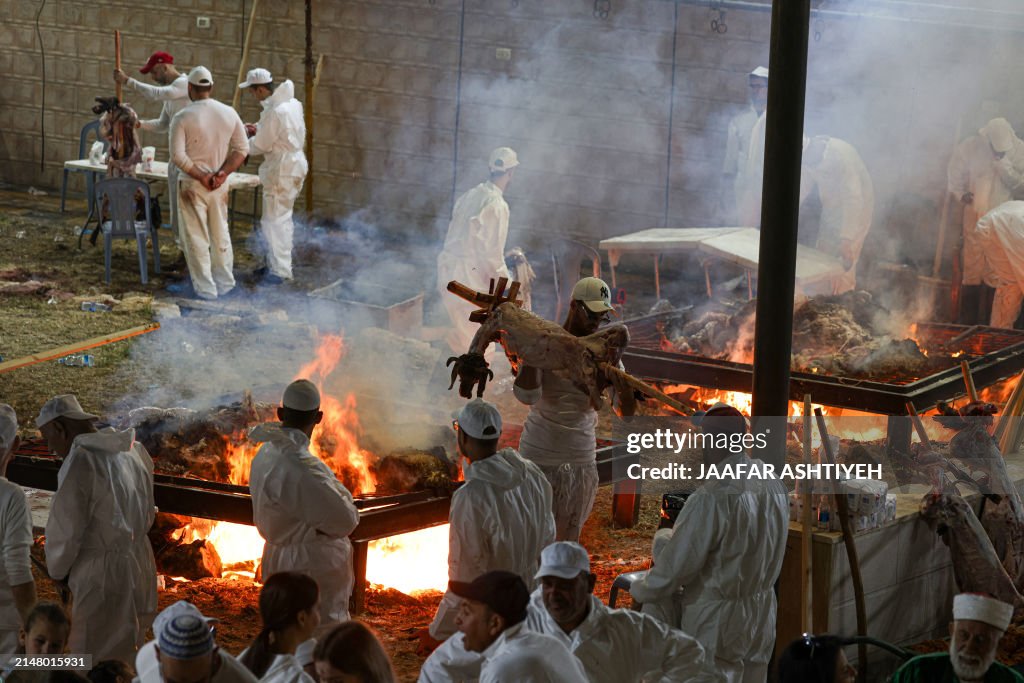 PALESTINIAN-ISRAEL-RELIGION-SAMARITANS-PASSOVER