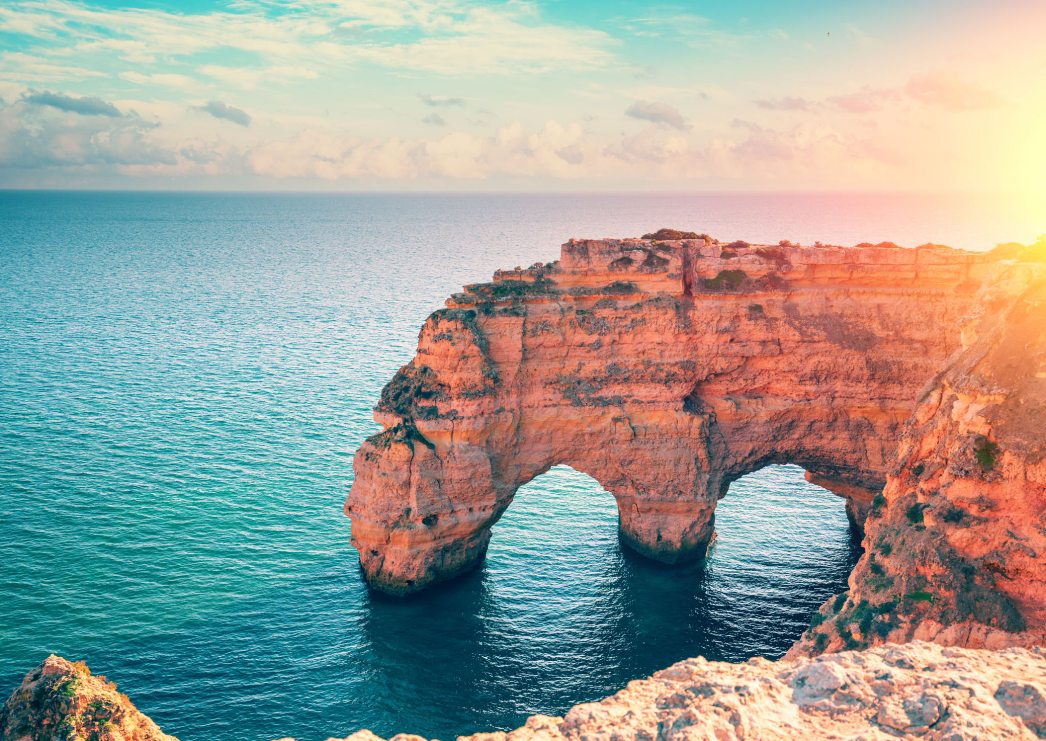 sunset albufeira