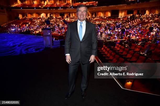 Charles Rivkin, Chairman, MPA, attends "The State of the Industry and a Special Presentation from Crunchyroll" during CinemaCon, the official...