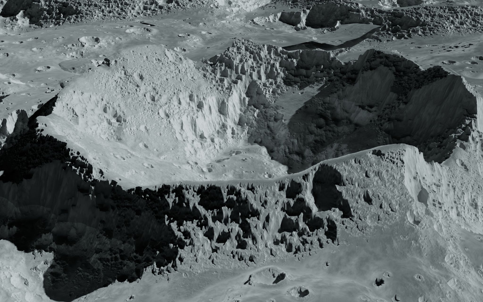 volcano crater