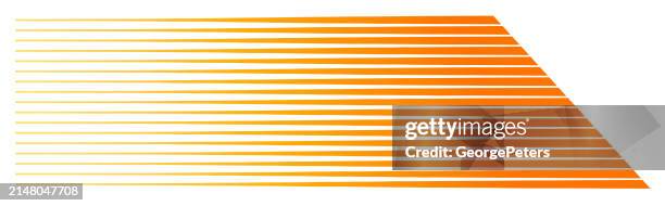 horizontal speed lines - process chart diagonal stock illustrations