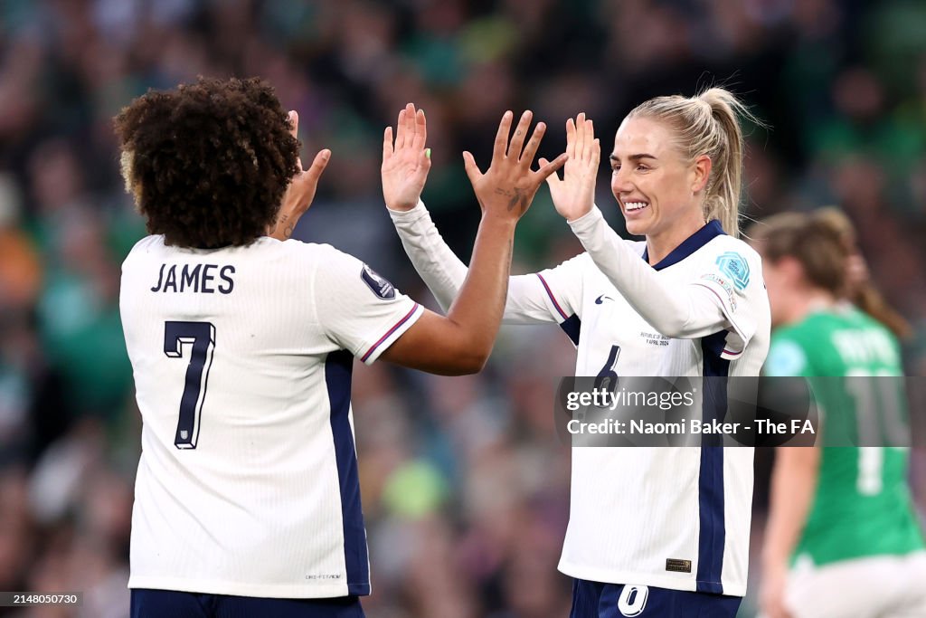 Republic of Ireland v England - UEFA Women's European Qualifier
