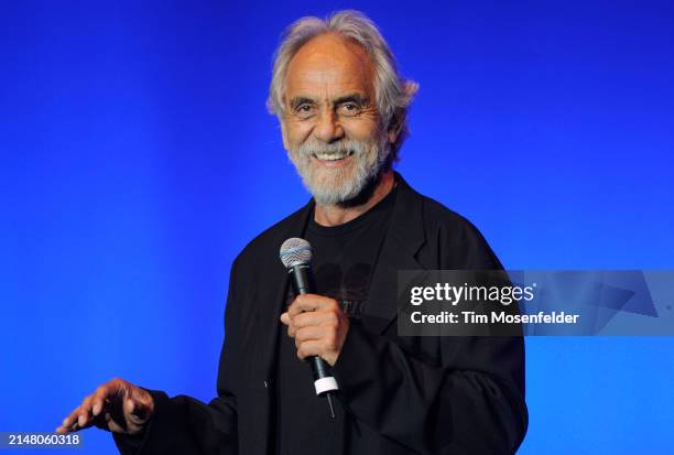 Tommy Chong of Cheech & Chong performs during Wild 94.9's Comedy Jam at Shoreline Amphitheatre on August 22, 2009 in Mountain View, California.