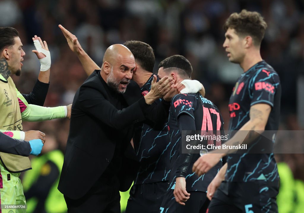 Real Madrid CF v Manchester City: Quarter-final First Leg - UEFA Champions League 2023/24